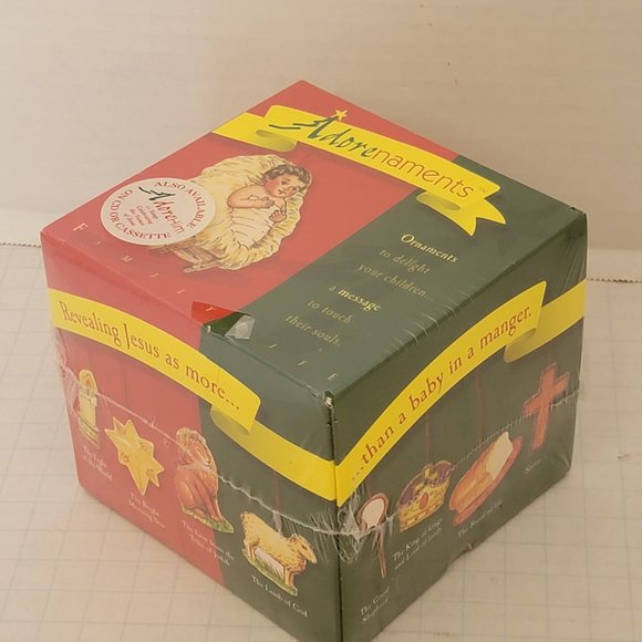 Adorenaments Baby Jesus Symbols Nick &Holly Found Grandpa Attic Ornaments Family - Picture 13 of 15